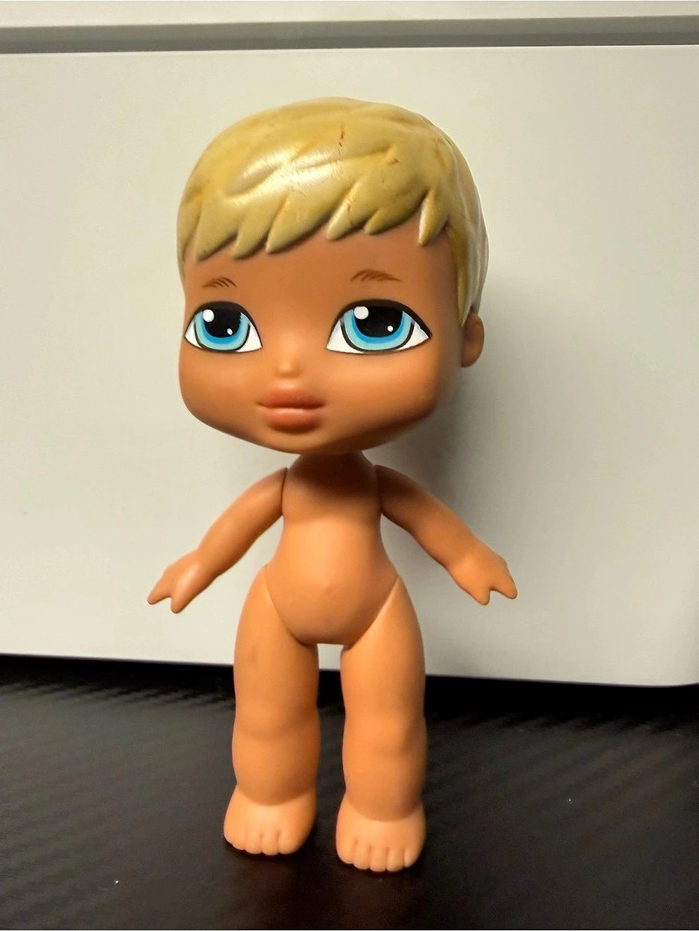 Bratz Babyz Boyz Cameron Doll 2005 MGA Blonde Blue Eyes Nude